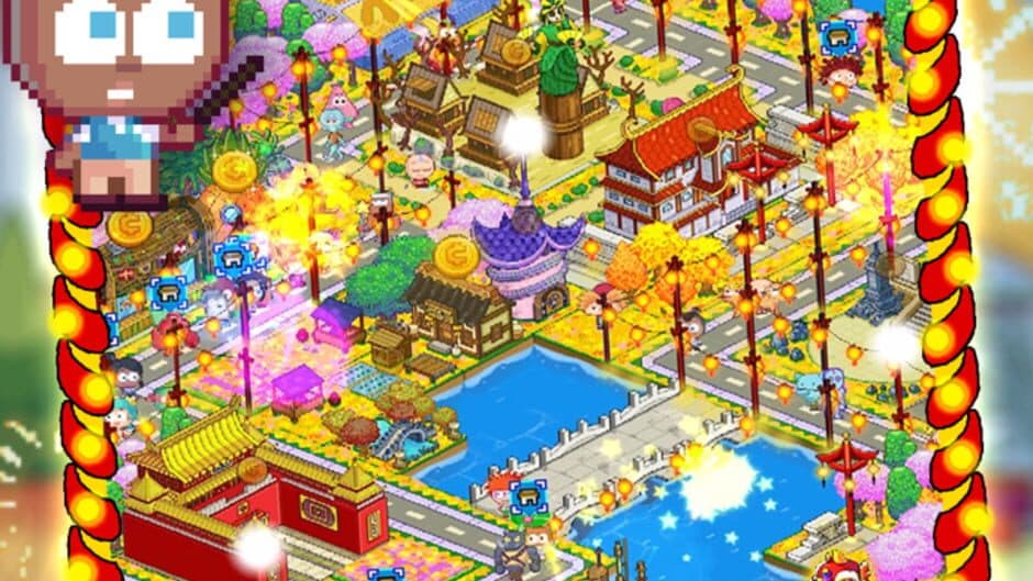 Скриншот 2 из Nickelodeon Pixel Town