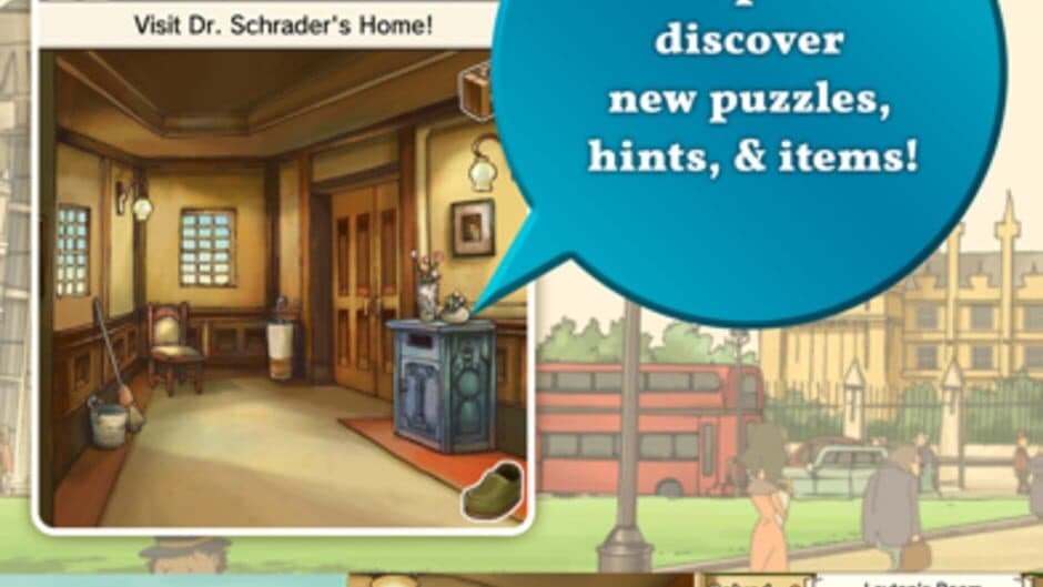 Скриншот 3 из Professor Layton and the Diabolical Box HD for Mobile