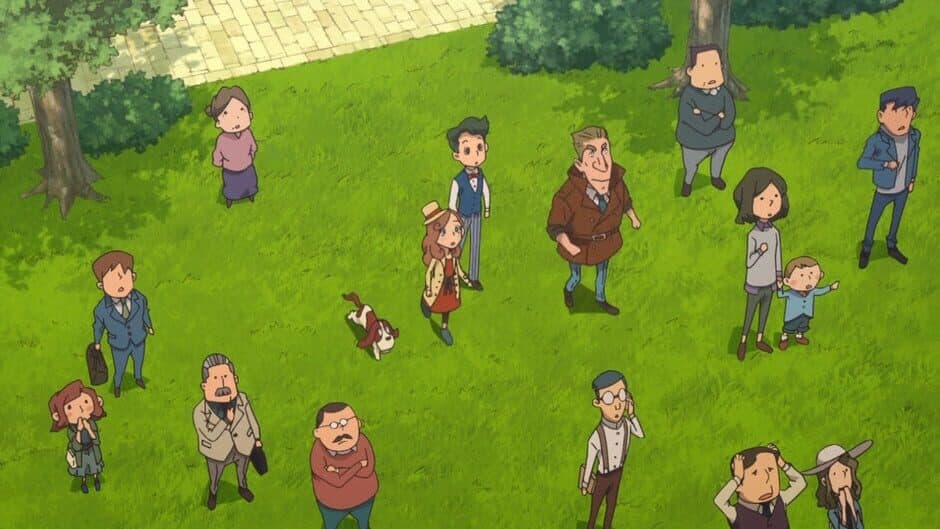 Скриншот 2 из Layton's Mystery Journey: Katrielle and the Millionaires' Conspiracy - Deluxe Edition
