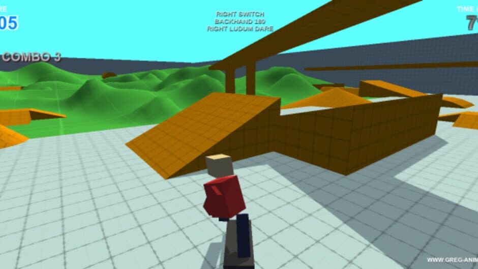 Скриншот 1 из Tony Eagle: Amateur Skateboarding