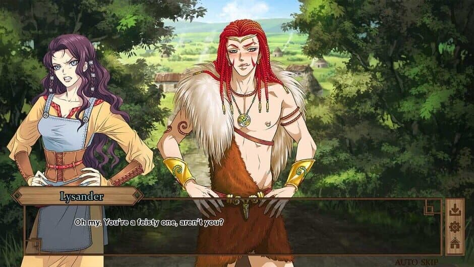 Скриншот 1 из Gods of Love: An Otome Visual Novel