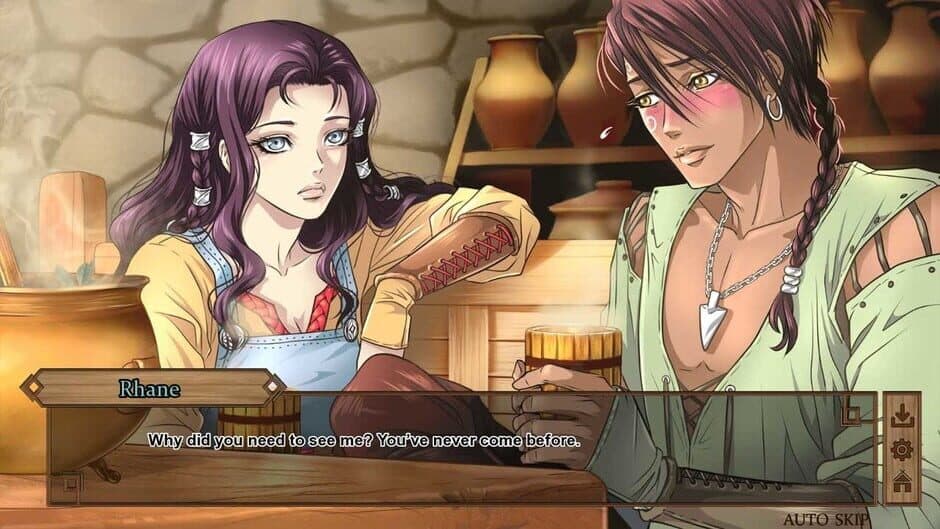 Скриншот 2 из Gods of Love: An Otome Visual Novel