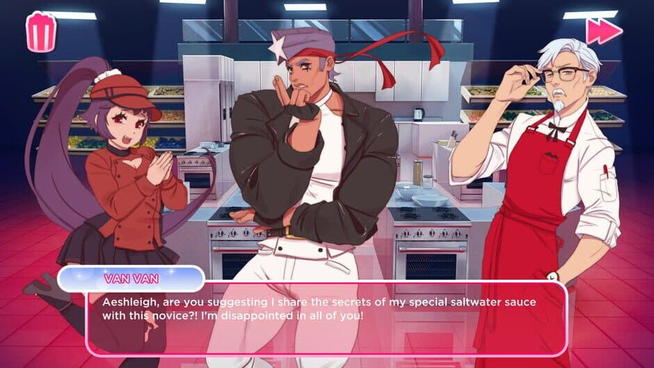 Скриншот 4 из I Love You, Colonel Sanders! A Finger Lickin' Good Dating Simulator