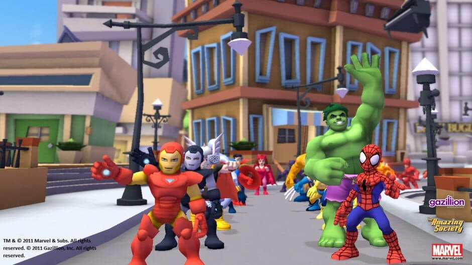 Скриншот 2 из Marvel Super Hero Squad Online