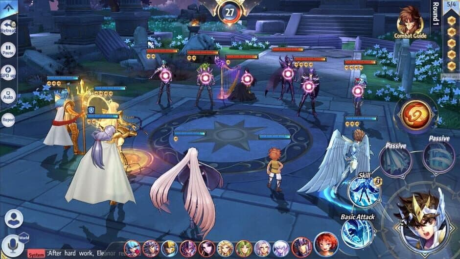 Скриншот 1 из Saint Seiya Awakening: Knights of the Zodiac