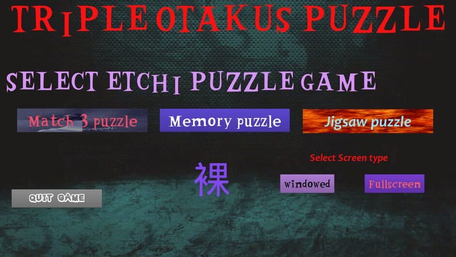 Скриншот 8 из Triple Otakus Puzzle