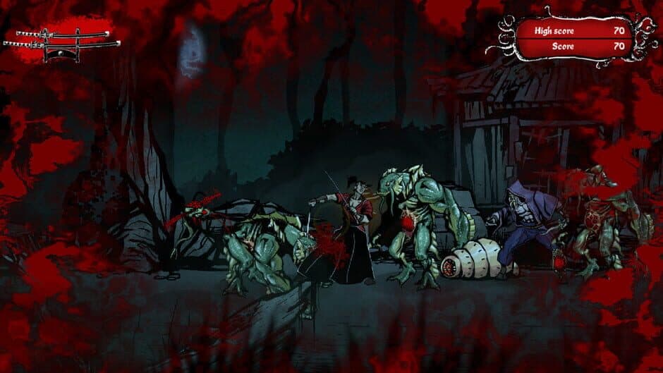 Скриншот 1 из Musashi vs. Cthulhu