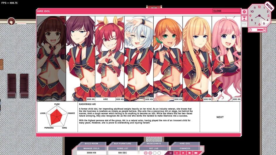 Скриншот 7 из Shining Song Starnova: Idol Empire