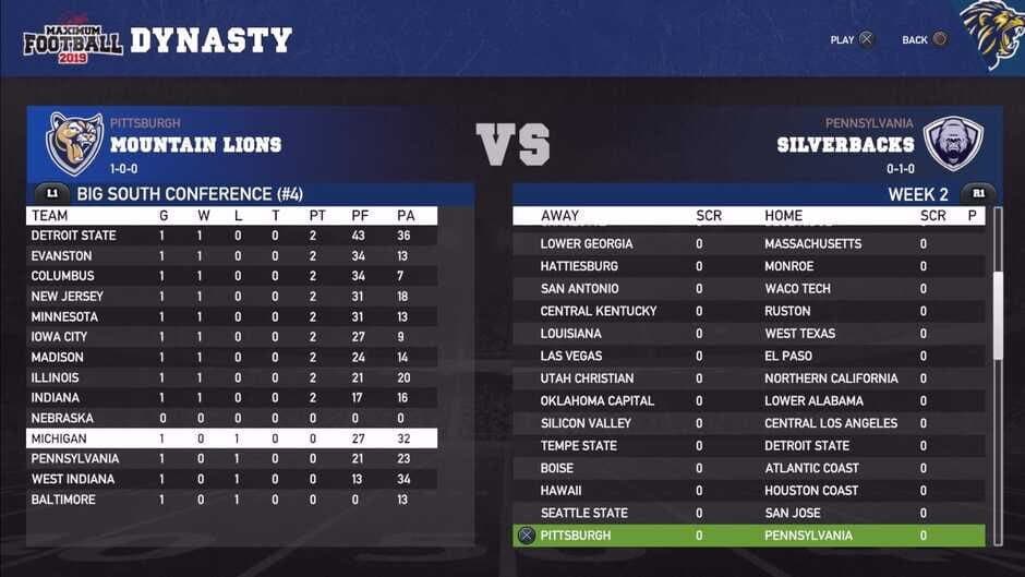 Скриншот 9 из Maximum Football 2019