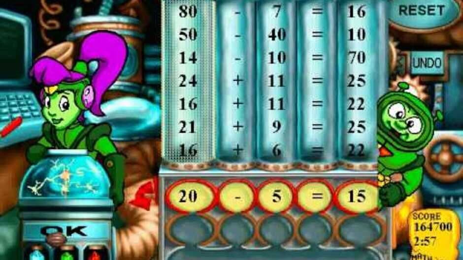 Скриншот 2 из Mega Math Blaster