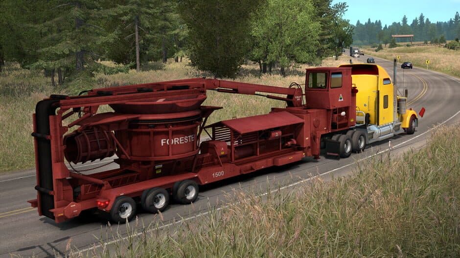 Скриншот 1 из American Truck Simulator: Forest Machinery