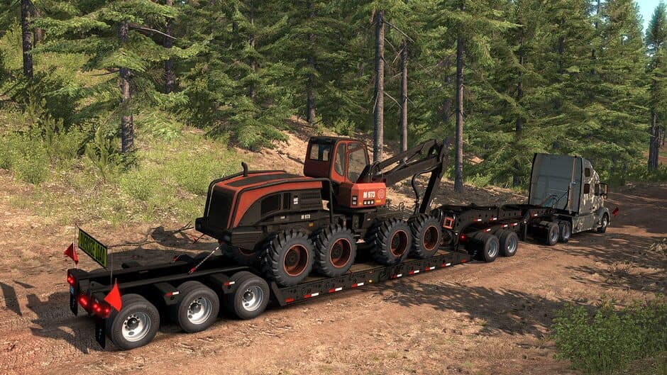 Скриншот 6 из American Truck Simulator: Forest Machinery