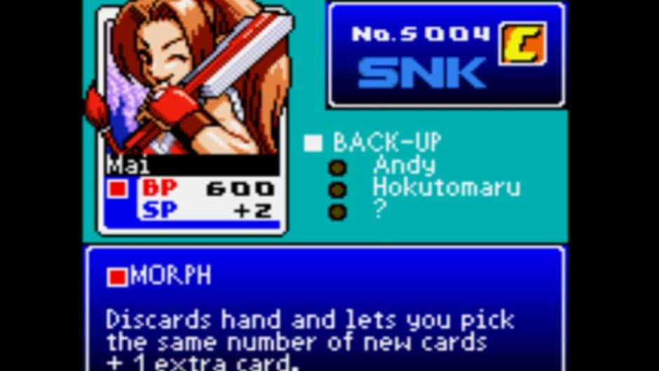 Скриншот 2 из SNK vs. Capcom Card Fighters' Clash - SNK Card Fighter's Version