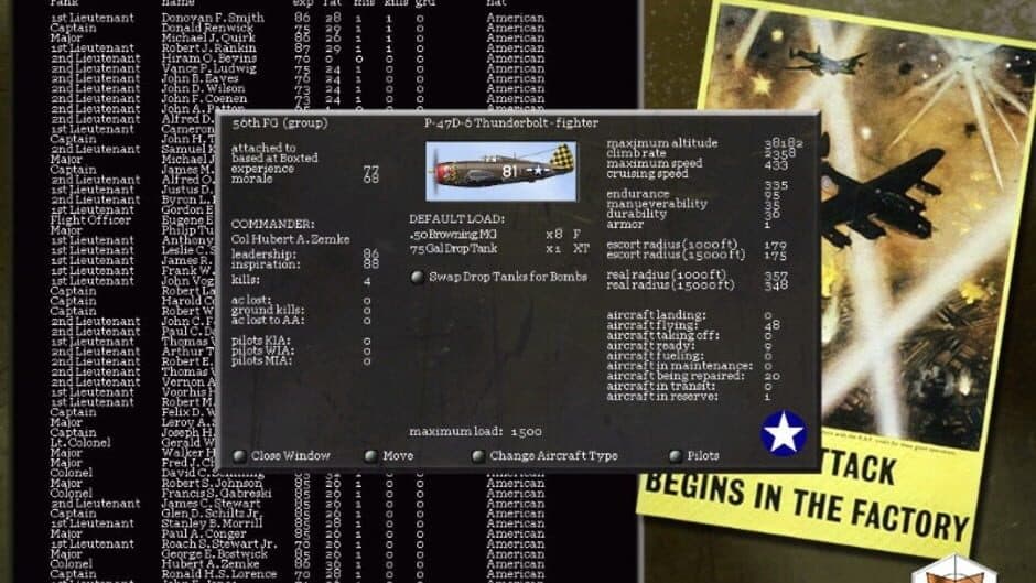 Скриншот 4 из Gary Grigsby's Eagle Day to Bombing the Reich