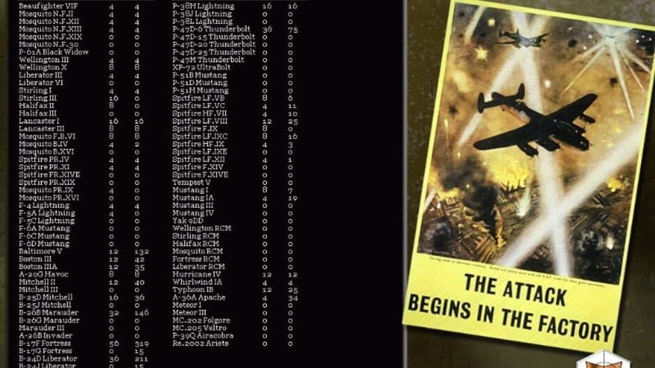Скриншот 1 из Gary Grigsby's Eagle Day to Bombing the Reich