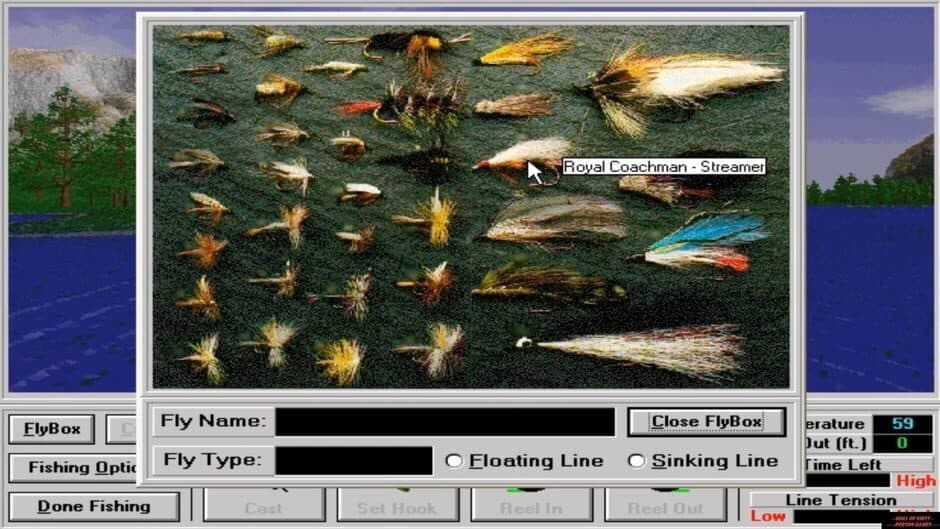 Скриншот 1 из WinFish 3 - Fly Fishing
