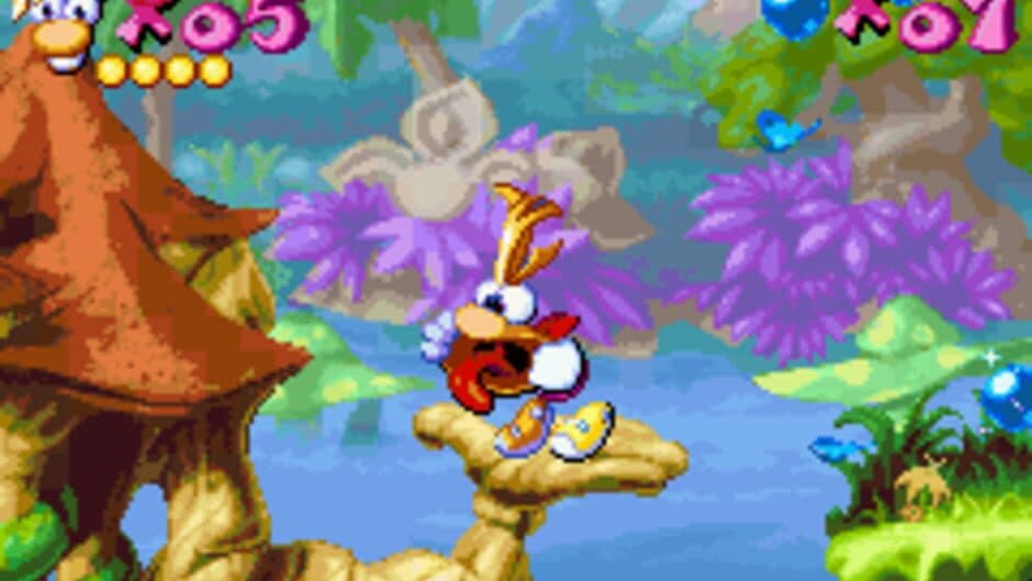 Скриншот 9 из Rayman Advance