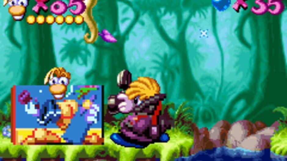 Скриншот 2 из Rayman Advance