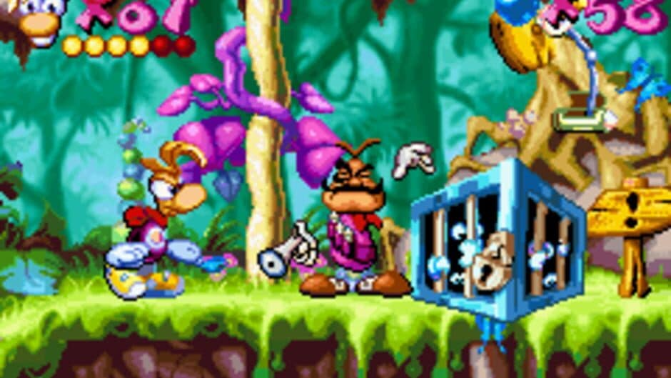 Скриншот 6 из Rayman Advance