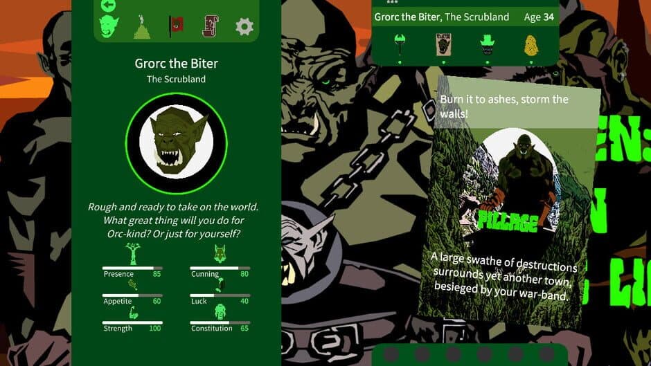 Скриншот 2 из Green: An Orc's Life