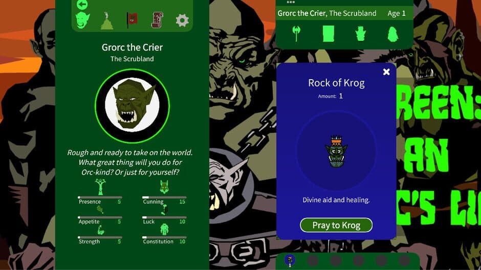 Скриншот 3 из Green: An Orc's Life
