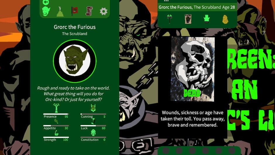 Скриншот 8 из Green: An Orc's Life