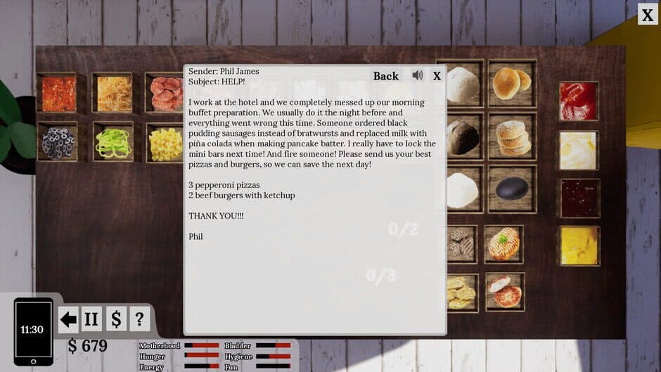 Скриншот 2 из Mompreneur: Pizza Cooking Life Sim