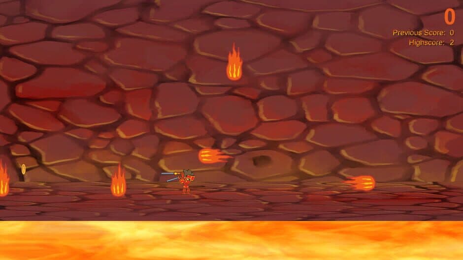 Скриншот 2 из PyroNinja: Fire Dodge