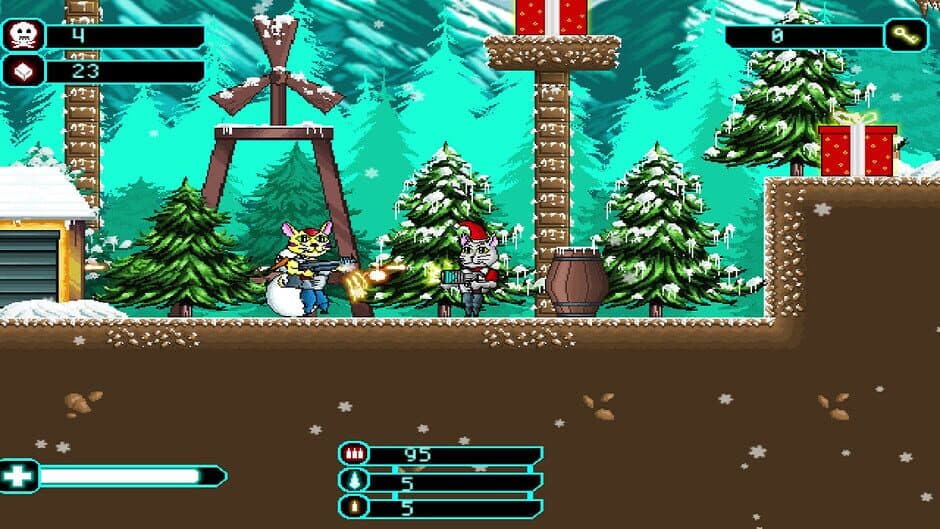 Скриншот 2 из Christmas Cats Revenge