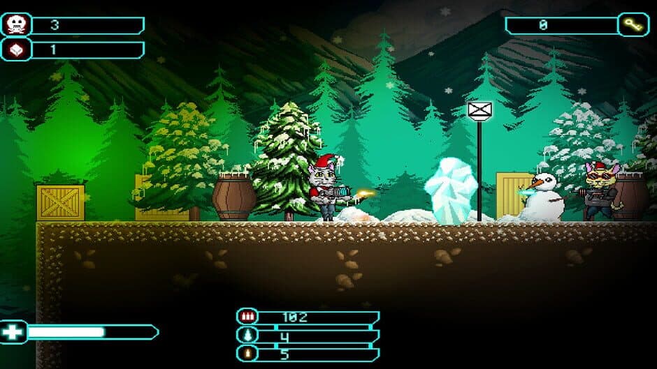 Скриншот 1 из Christmas Cats Revenge
