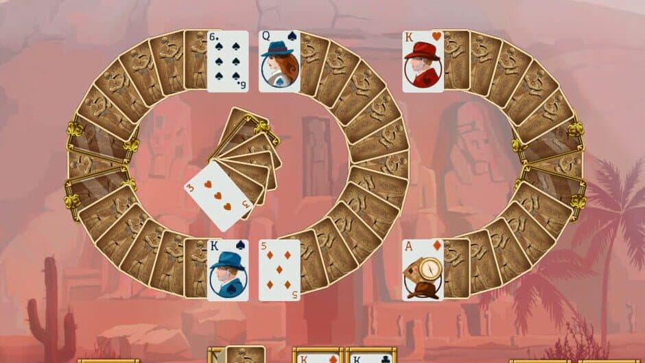 Скриншот 3 из Egypt Solitaire: Match 2 Cards