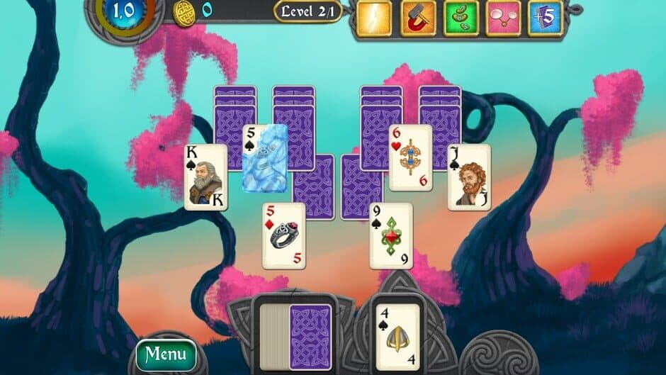 Скриншот 4 из Nordic Storm Solitaire