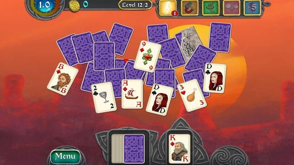 Скриншот 5 из Nordic Storm Solitaire