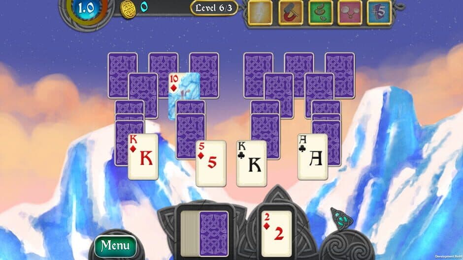 Скриншот 2 из Nordic Storm Solitaire
