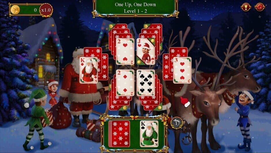 Скриншот 12 из Santa's Christmas Solitaire 2