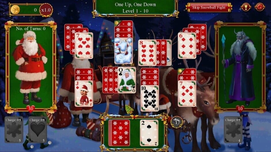 Скриншот 5 из Santa's Christmas Solitaire 2