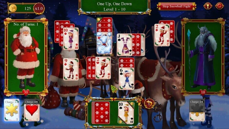 Скриншот 9 из Santa's Christmas Solitaire 2
