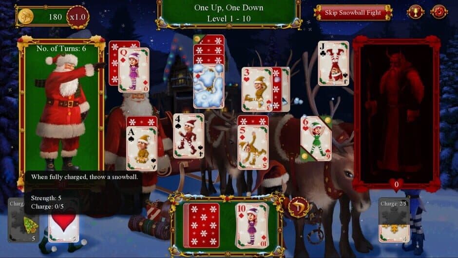 Скриншот 3 из Santa's Christmas Solitaire 2