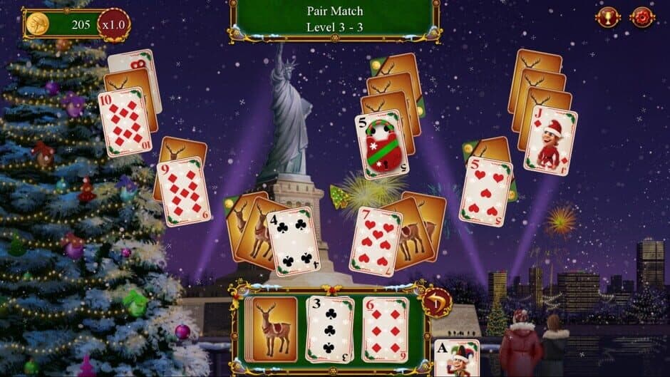 Скриншот 2 из Santa's Christmas Solitaire 2