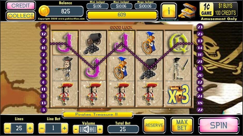 Скриншот 1 из Pirates Treasure II