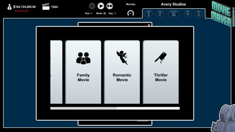 Скриншот 7 из Movie Maven: A Tycoon Game