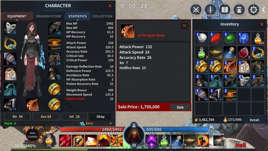 Скриншот 7 из Dragon Stone: Legendary Archer