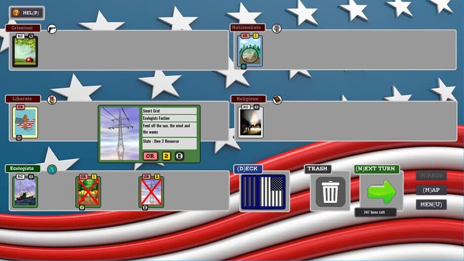 Скриншот 1 из The Dis-United States of America