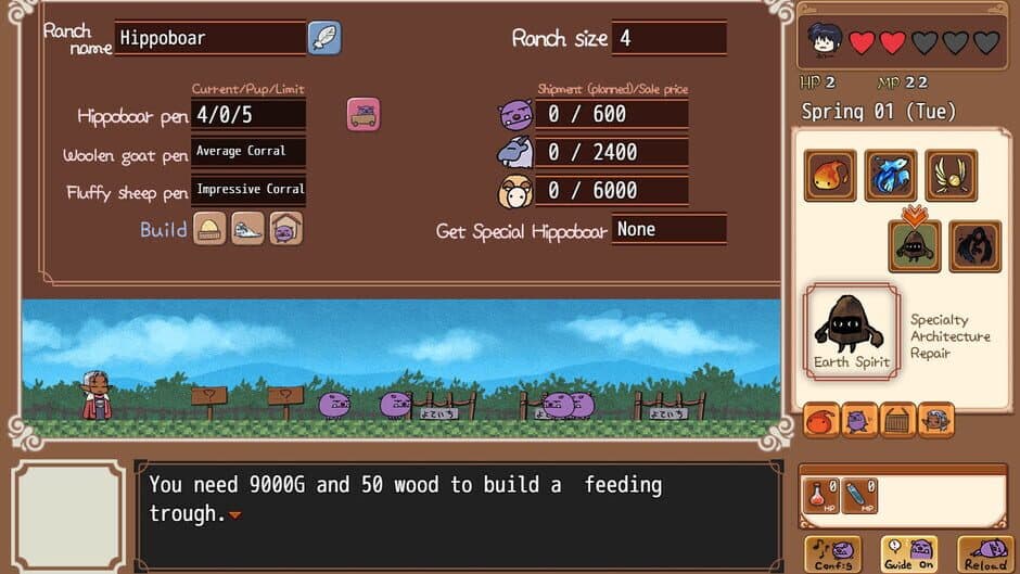 Скриншот 1 из Hippoboar Rancher