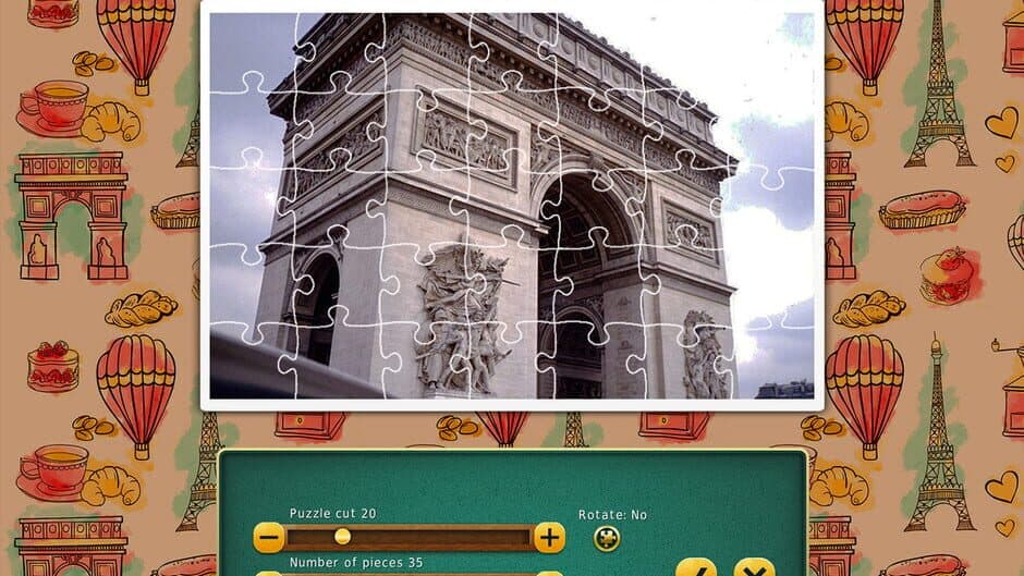 Скриншот 1 из 1001 Jigsaw: World Tour - France