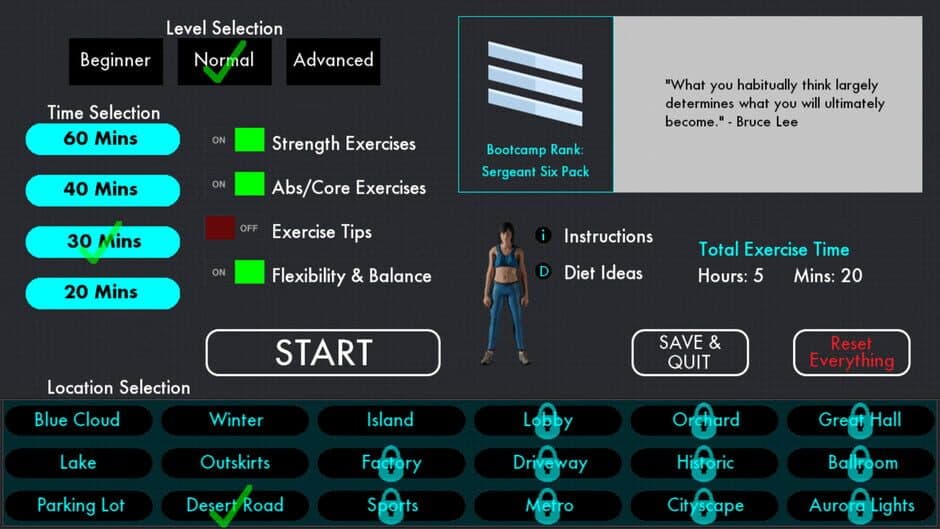 Скриншот 3 из Boot Camp Fitness