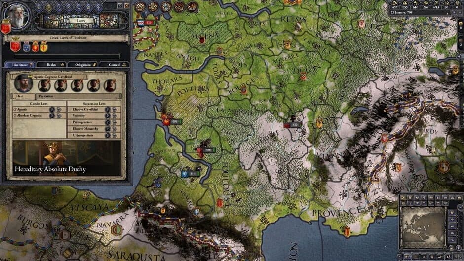Скриншот 4 из Crusader Kings II: Conclave