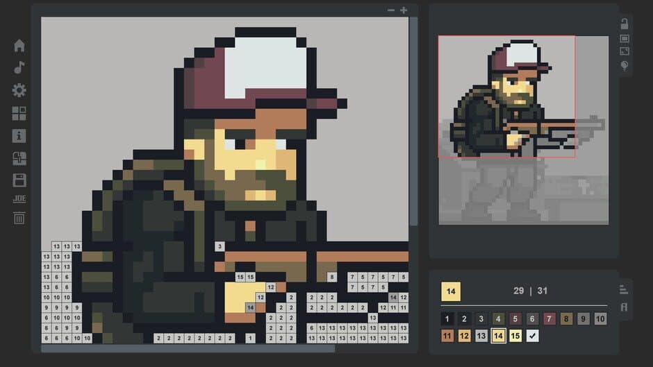 Скриншот 4 из Coloring Game: Pixel
