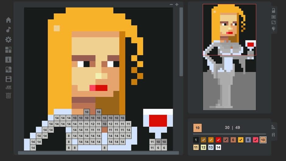 Скриншот 1 из Coloring Game: Pixel