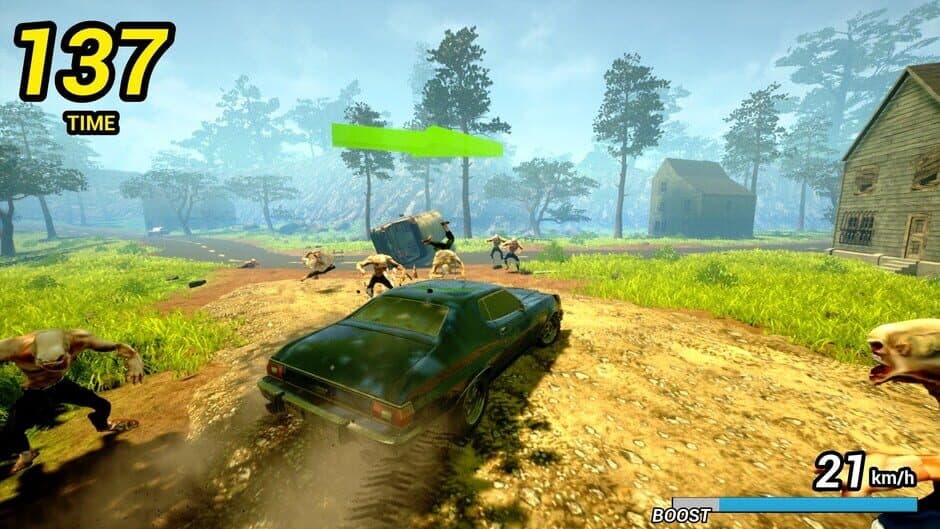 Скриншот 2 из Zombie Road Rider